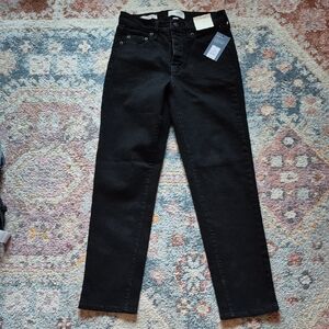 Universal Thread Women's Straight Leg Black Jeans